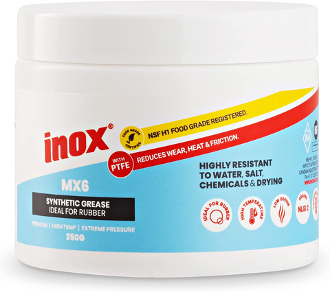 MX6-250 INOX MX6 FOOD GRADE GREASE FORMIXERS (250 Grams)