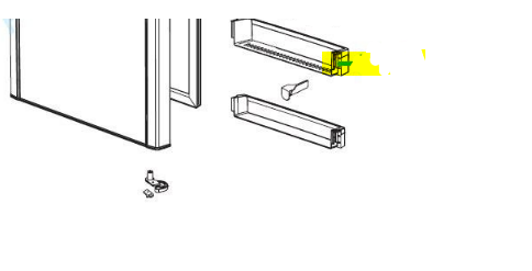 DA63-02123A SAMSUNG FRIDGE DOOR BOTTLE GUARD/SHELF