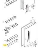 MAN62309801 LG FRIDGE DOOR SHELF/BASKET-GN-515G/W515G GT-515