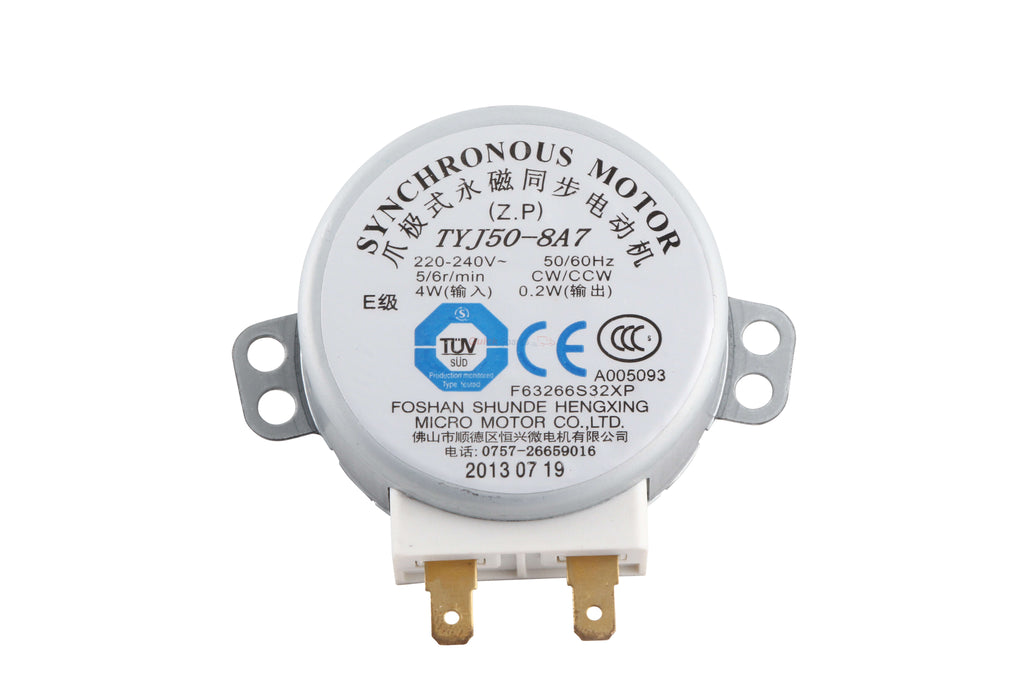 F63266S30XP PANASONIC MICROWAVE TURNTABLE MOTOR-TYJ50-8A7