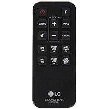 AKB74815301 LG SOUND BAR HOME THEATRE REMOTE CONTROL