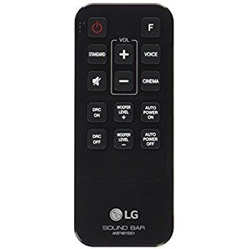 COV33552424 LG SOUND BAR HOME THEATRE REMOTE CONTROL-SJ2