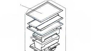 KIEHJ3420 MITSUBISHI ELEC FRIDGE CRYSTAL (PLASTIC) SHELF