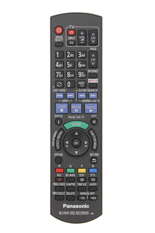 N2QAYB001039 PANASONIC BLU-RAY RECORDER REMOTE
