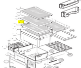 AHT74193802 LG FRIDGE SLIDING SHELF-GB-W450U