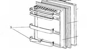 KIELQ0124 MITSUBISHI ELEC FRIDGE DOOR POCKET/SHELF