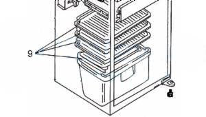 KIEM58430 MITSUBISHI ELEC FRIDGE GLASS SHELF